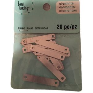 Bead Landing Metal Blanks 20 Pack